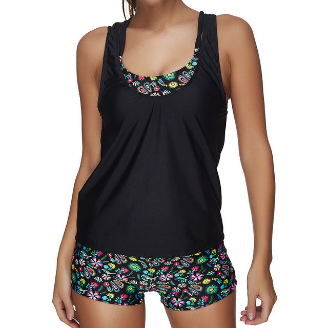 Tankini with Shorts Swimsuits
